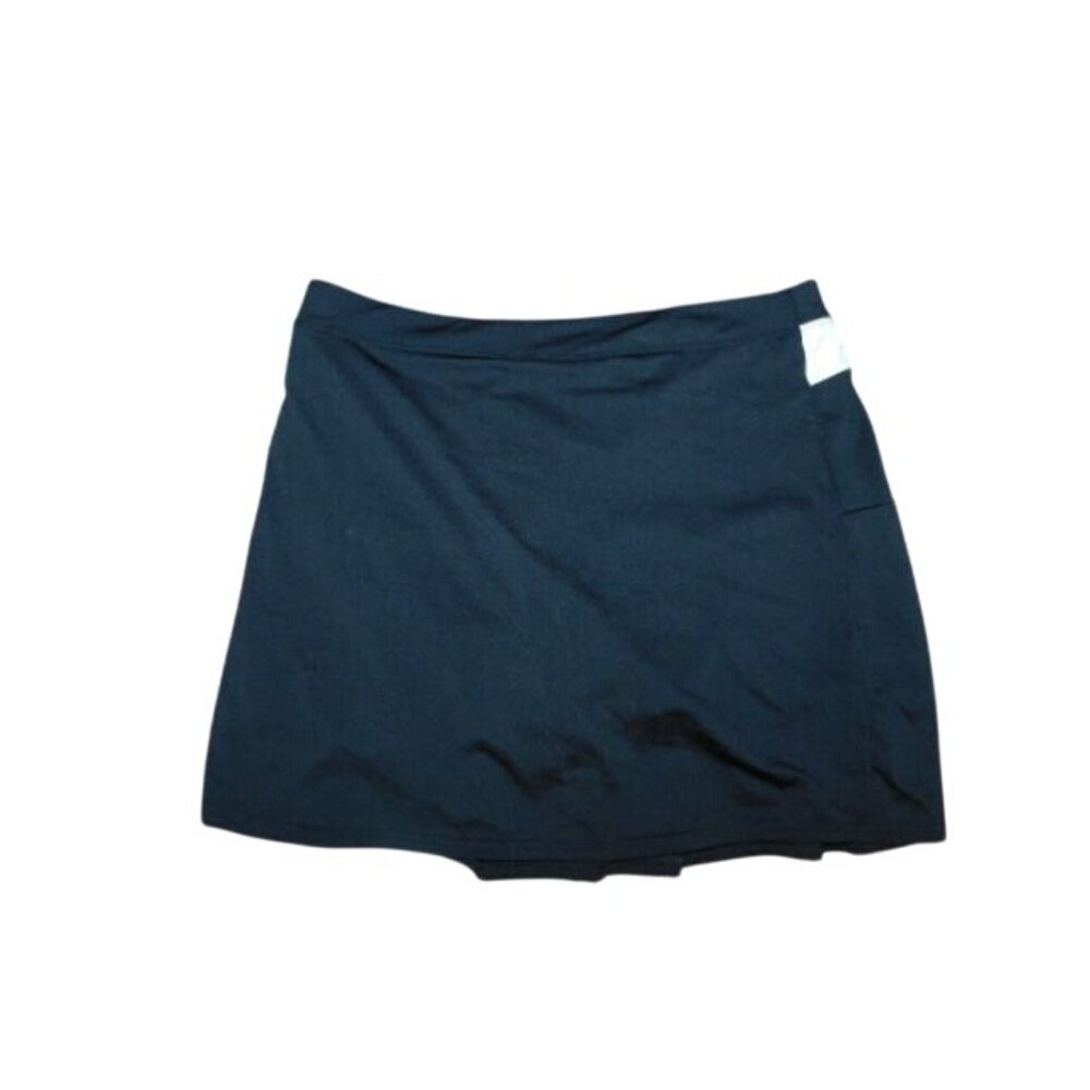PCGAGA Size L Large Black White STRETCH Pickleball Tennis Golf Skort
